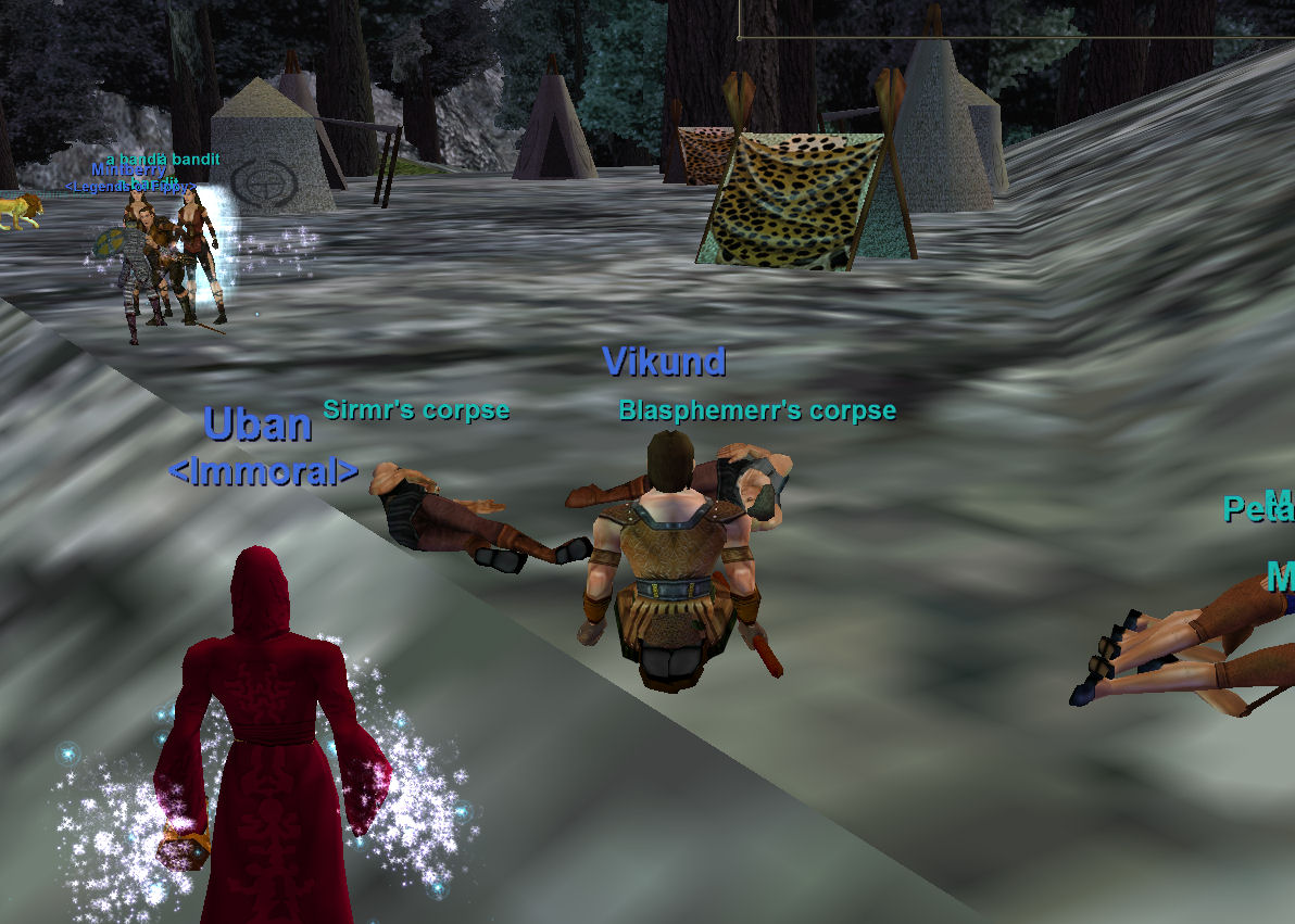 printing corpses (mostly their own) since at least Everquest.